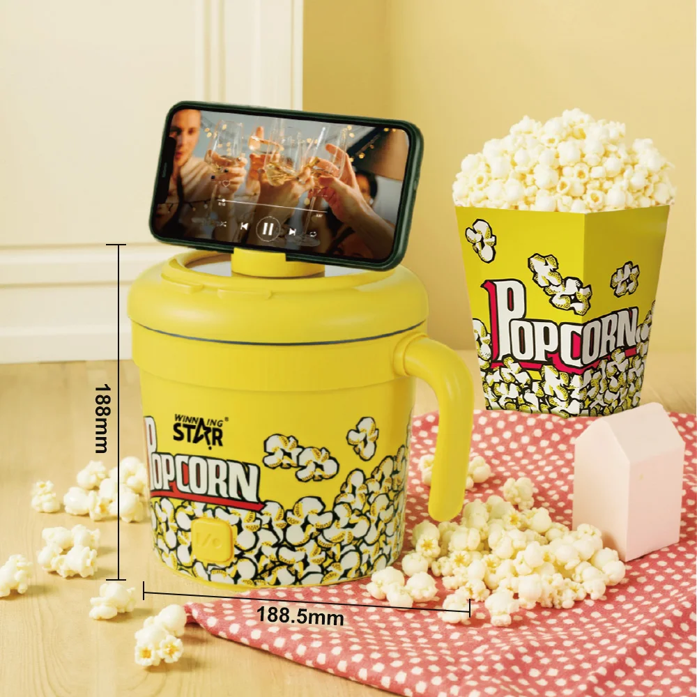 Winning Star ST-9717 350W Popcorn Maker with 1.0L Capacity, Quick