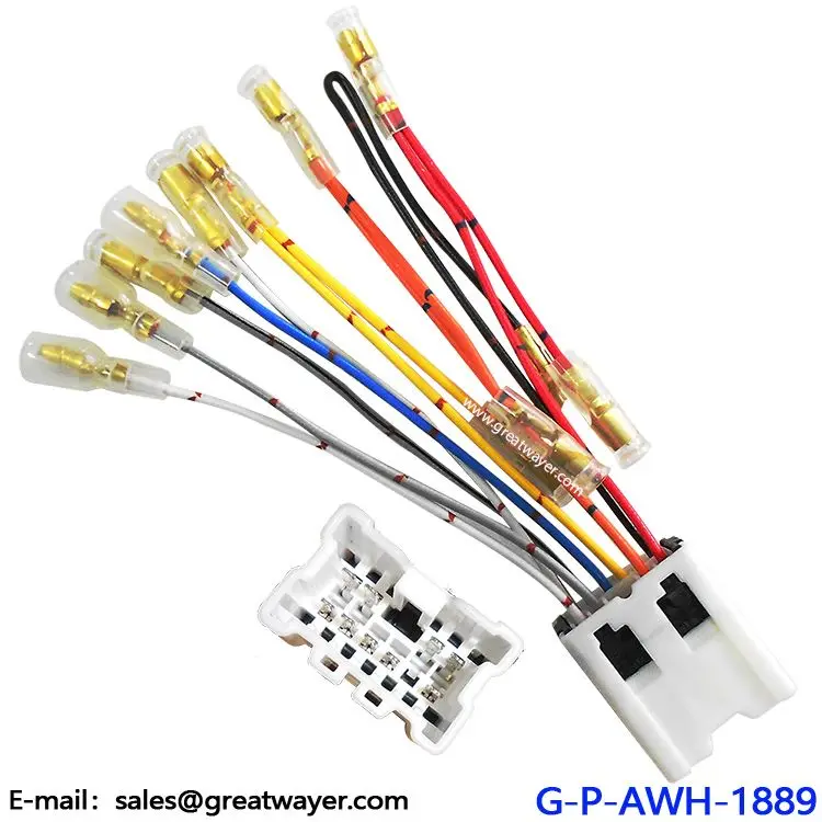 10 Pin Single Car Radio Dashboard Combo Kit Stereo Wire Harness Buy