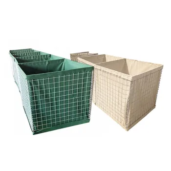 Hesco Bastion Hesco Bastion High strength protective barrier Mesh barrier Fortress Sandbag defense wall