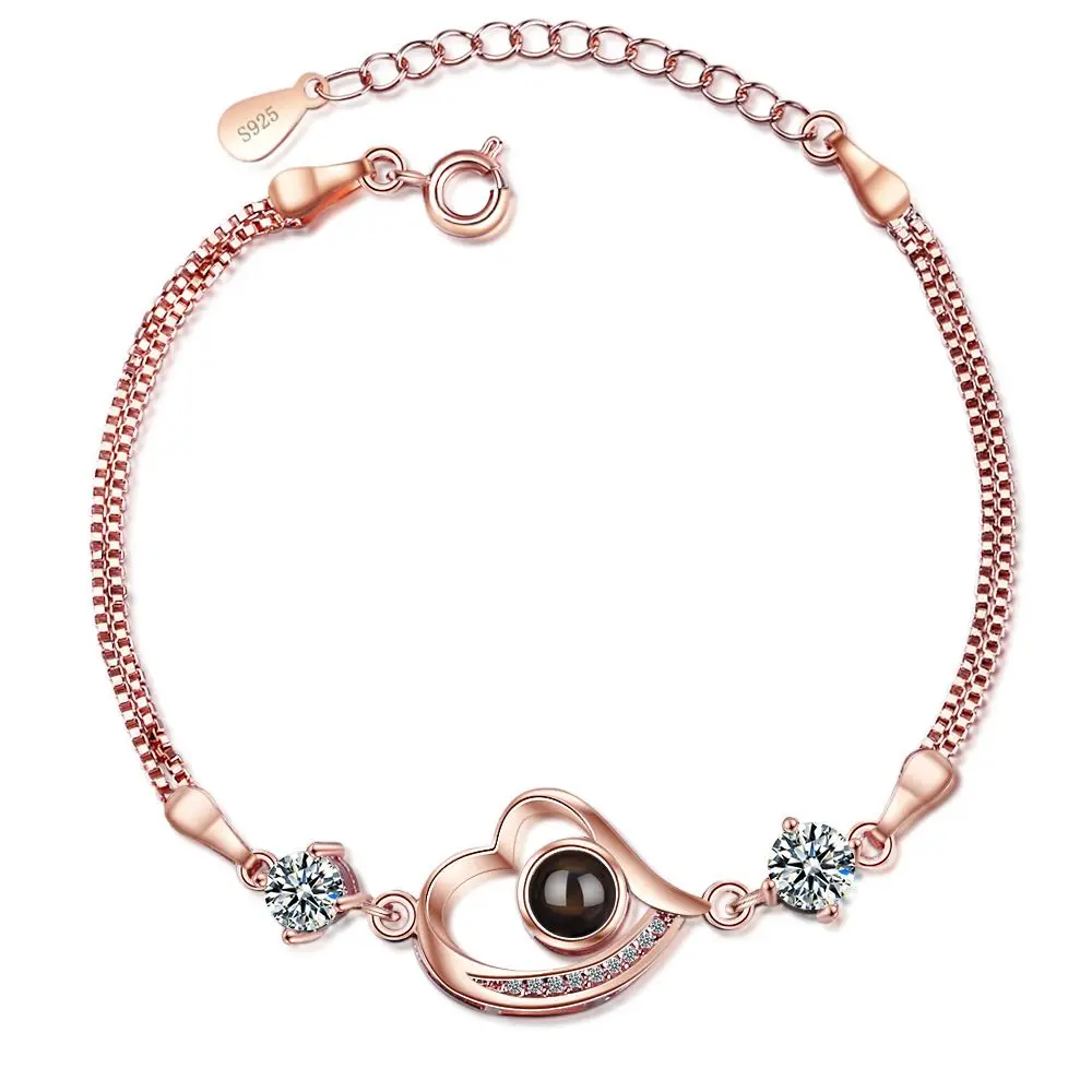 ❤悠理さま❤2025年Bracelet❤❤ QQTDFG 925 Sterling Silver Bells Link Chain Bangle Bracelet