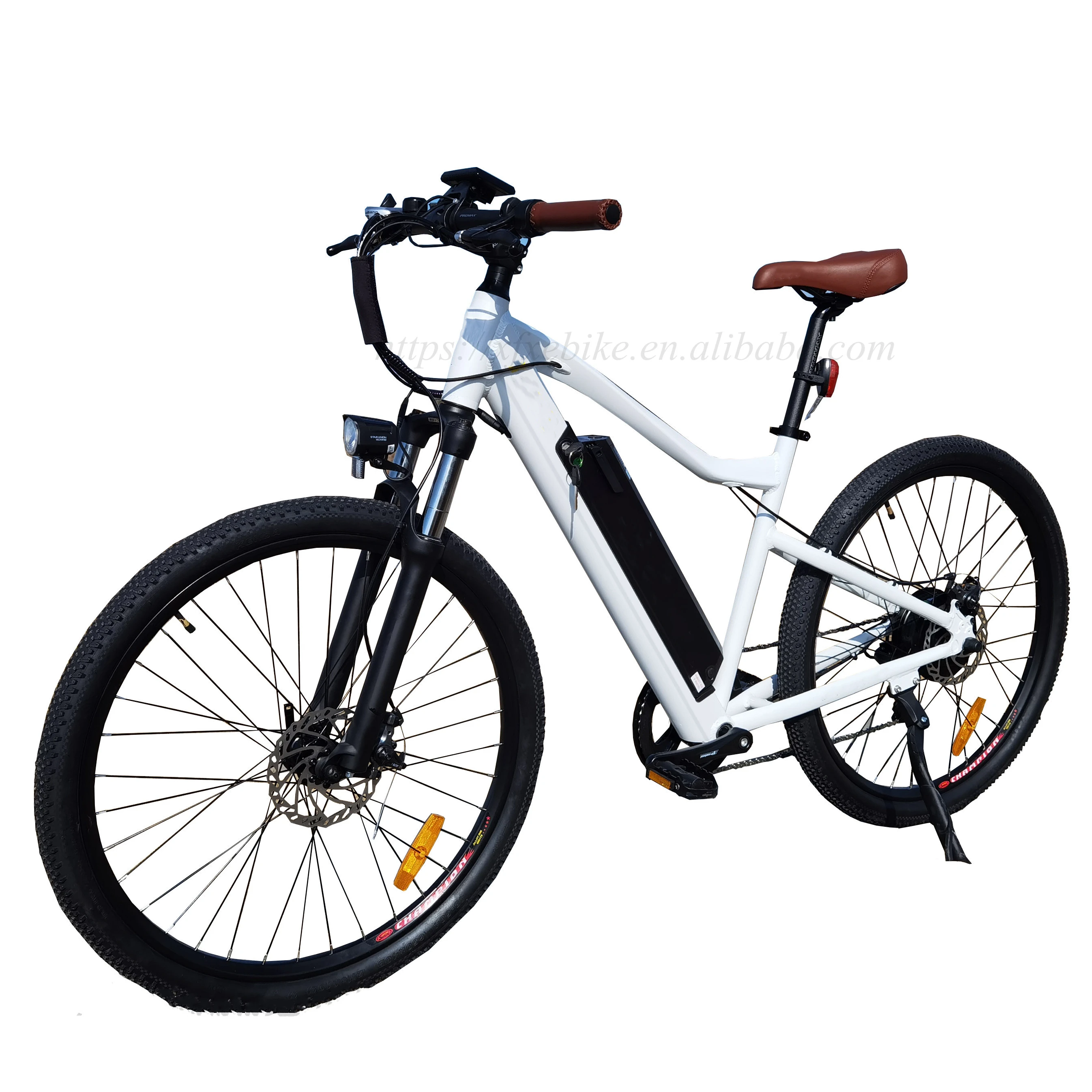 Best Price New 26'' / 27.5''  Electric Bicycle 750 Watt Powerful  Mountain E-bike Step Over For Adults