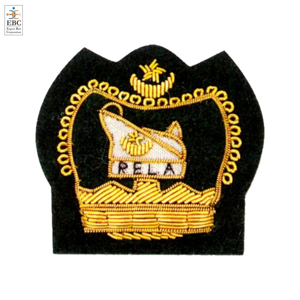 Oem Malaysia Pdrm Accessories Bullion Badges Custom Malaysian Wired