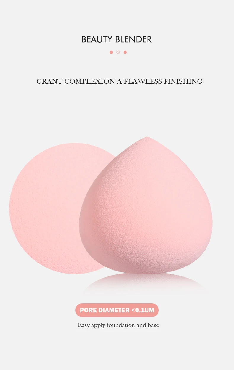 Fruit Peach Beauty Eggs Makeup Sponge With Case Latex Free Material ...