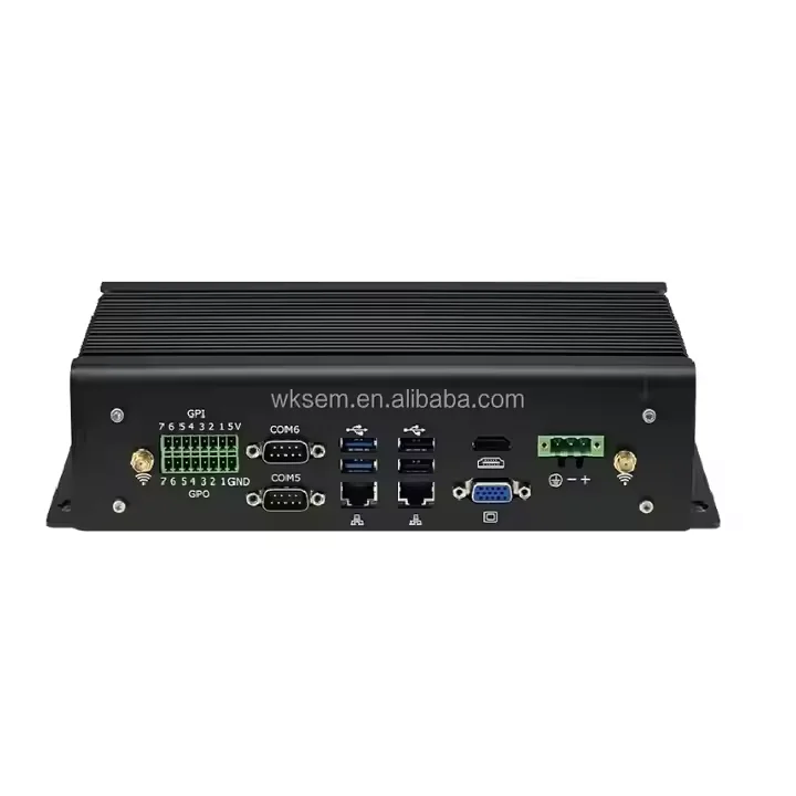 Industrial Mini PC Intel Core I5 8350U Dual Display 2GB Video Memory Six USB COM Ports Optional WiFi New SSD Hard DDR4 Business