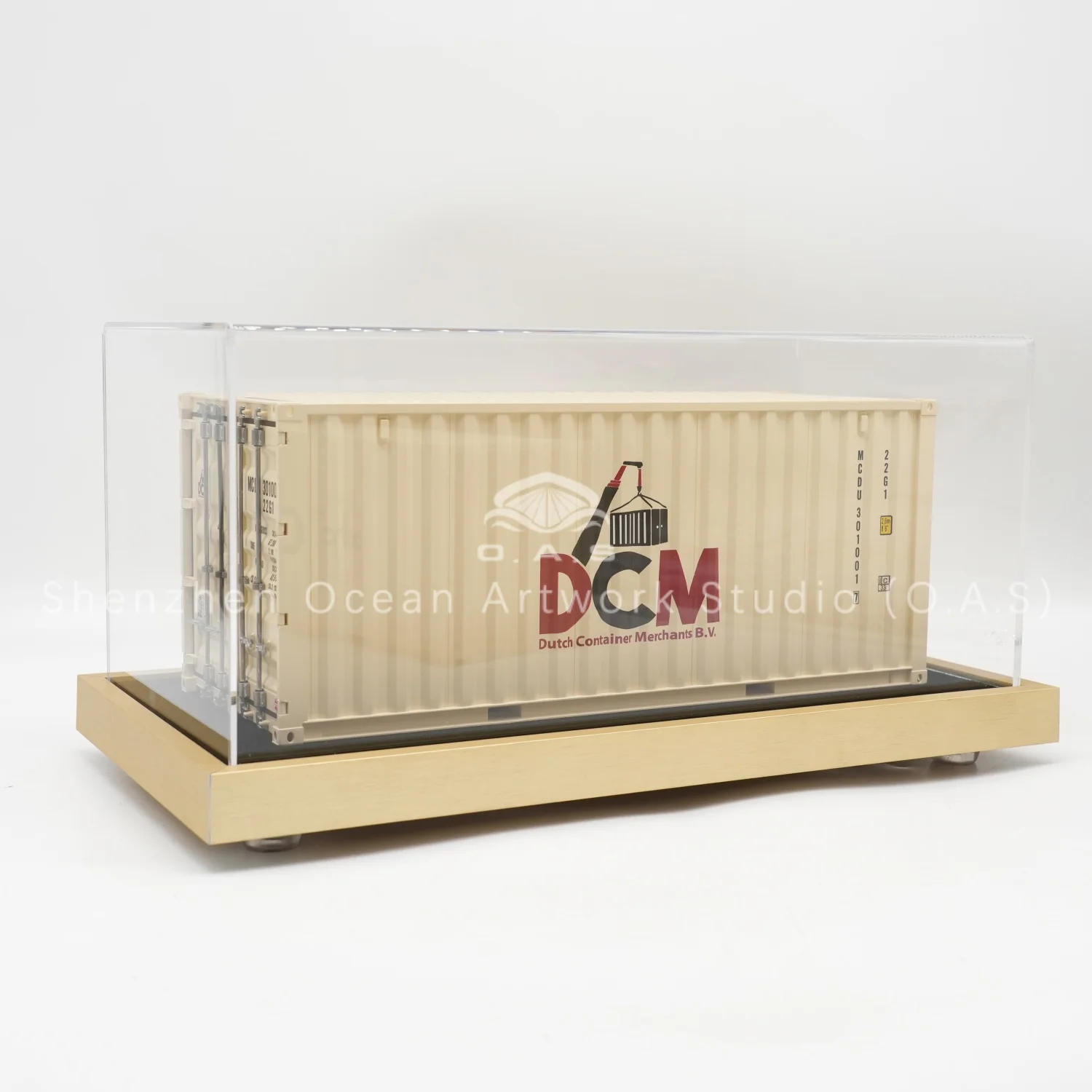 【L】O.A.S Container Model Factory Scale1:20 Plastóg Crafts Bocsáin DCM Container Model