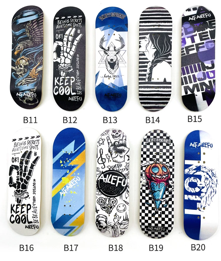 Wholesale Custom Tech Deck Maple Wood Finger Skateboard Mini Wooden Fingerboard Buy