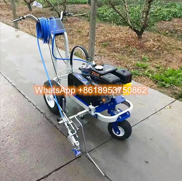 Factory Selling With CE Small Cold Paint Airless Road Line Marking Machines for Road