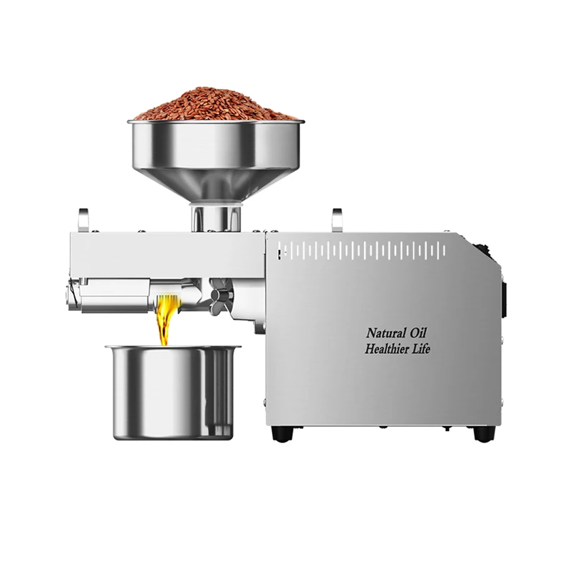 GOOPIKK 220 В 110 700 Вт автоматическая мини-машина для прессования масла из нержавеющей стали домашнего использования экстрактор горчичного кокосового соевого