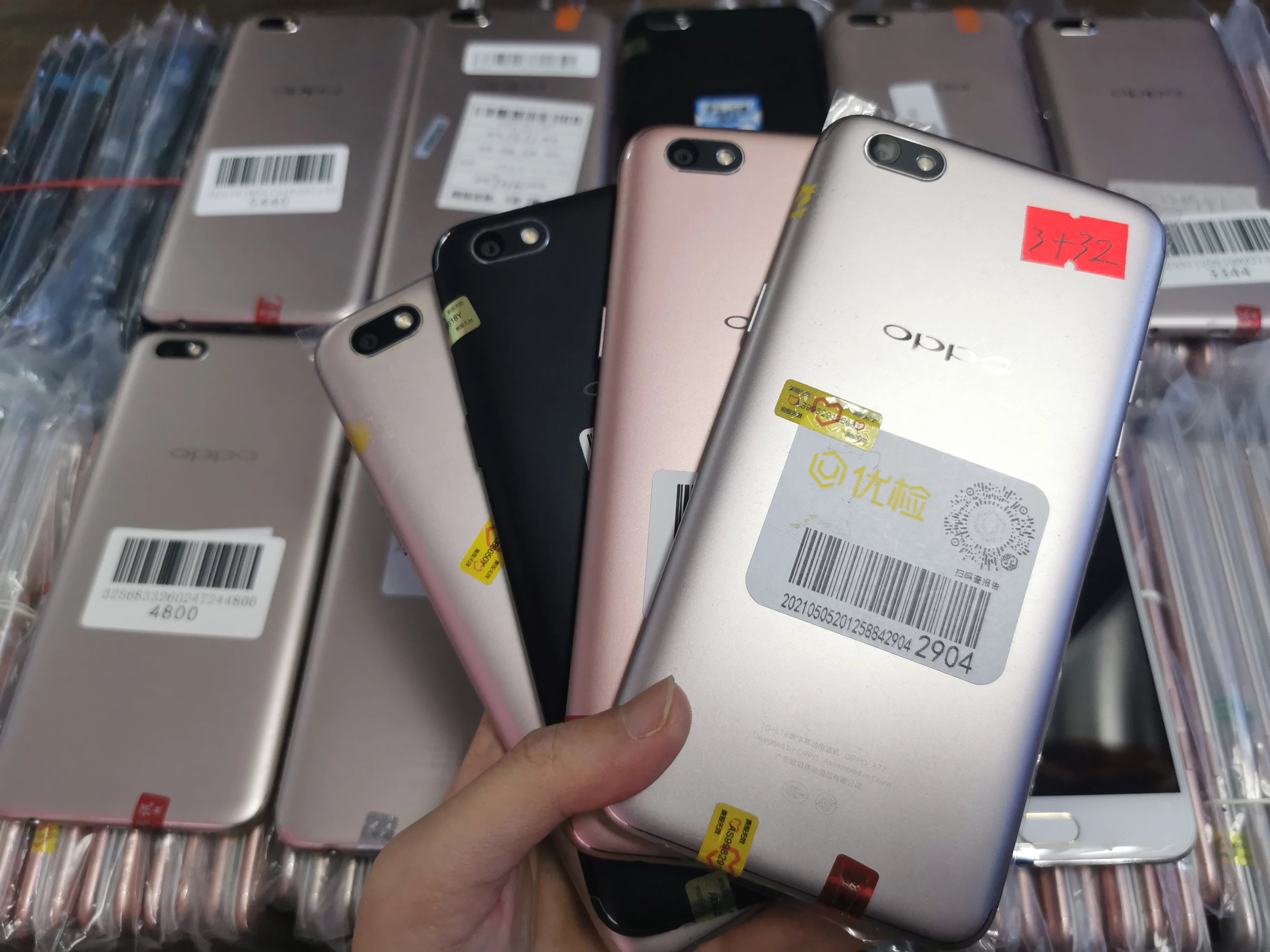 低价中国供应商批发解锁二手安卓oppo二手智能手机oppo a77