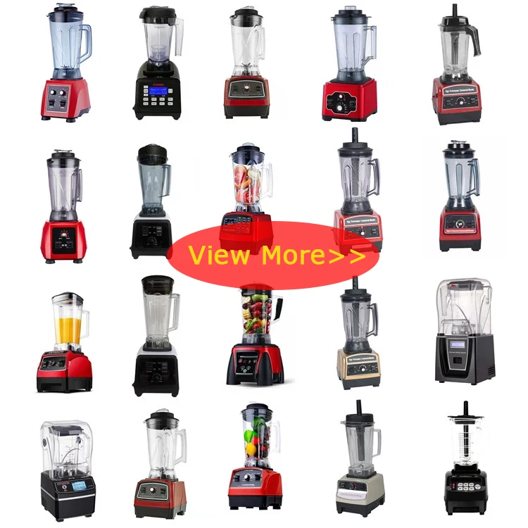 Commercial juice machine extractor silent blender and mixer blender smoothie with sound proof cover supplier