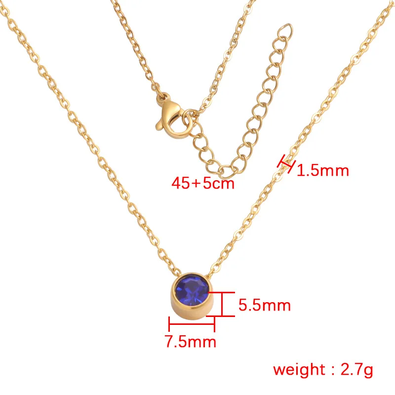 Rhinestones Pendant Necklace