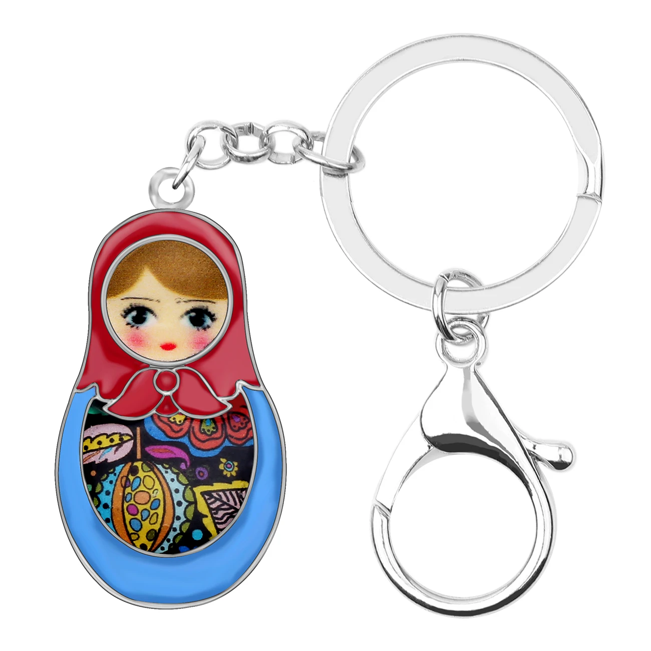 russian doll keyring