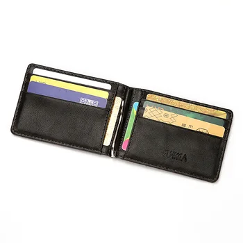 Cuikca Wallet Men Zipper Wallets Slim Wallet Designer Card Holder