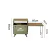 Outdoor box-1 table-green