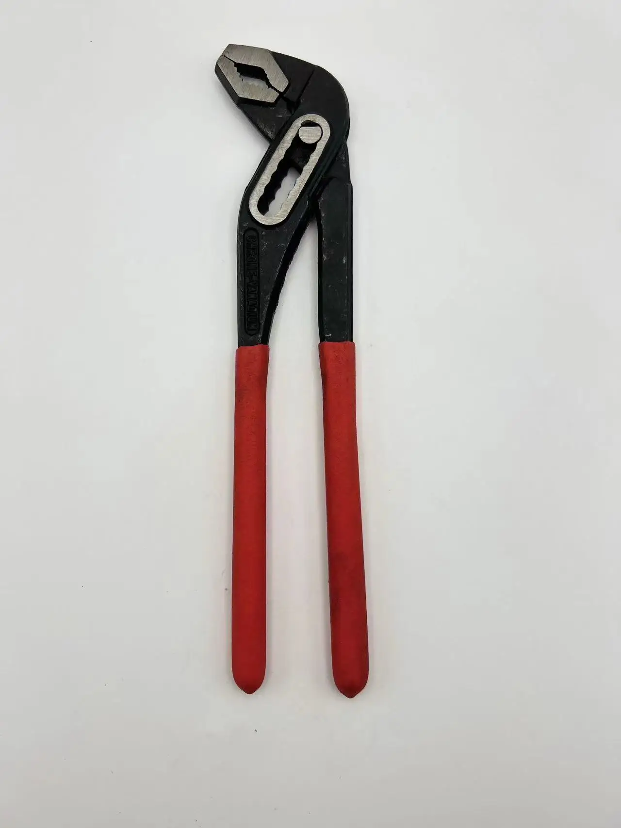 Professional DIY Grade Steel Water Pump Plier  10 Inch Rapid Adjustment PVC Handle Serrated Jaw Multi-Purpose Use OEM manufacture