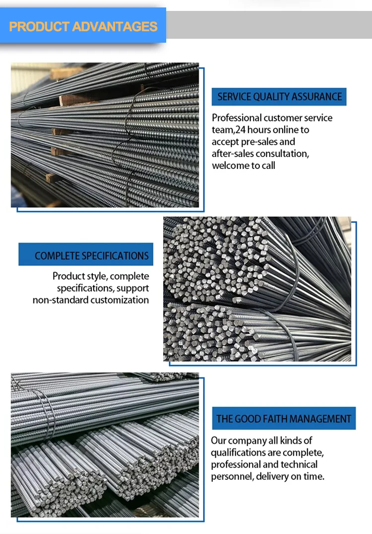 Reinforcing Hrb400 8mm 14mm 16mm Earthquake Resistance Straightening