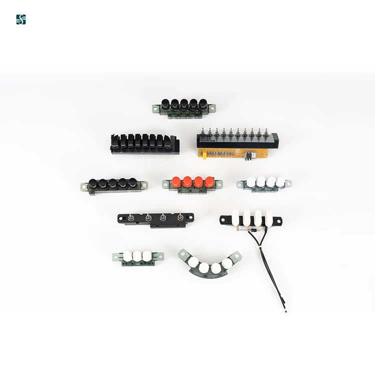 4 Position 3 Speed Switch Wholesale Durable Push Button Selector Keyboard Piano Switch for Fan