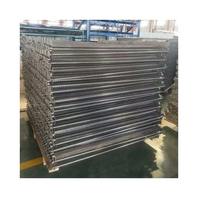 Metal Wire Mesh Belt Food Grade Stainless Steel Conveyor Belt Manufacturer Woven Corrosion Resistance Woven Mesh Belt 4