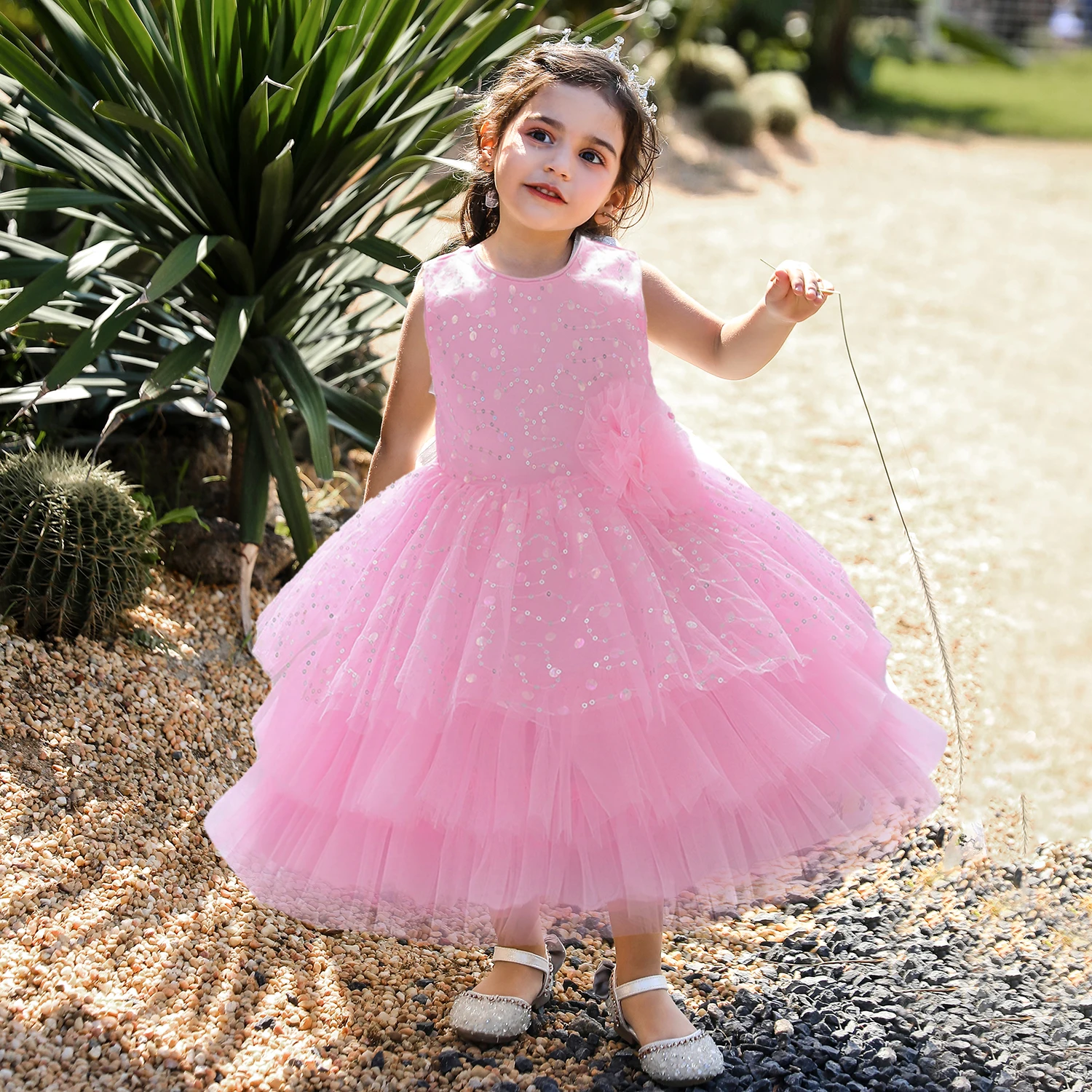 Stile di promozione bambino abito da festa vestito da festa di compleanno  anno ragazza abiti estivi per anni bambina