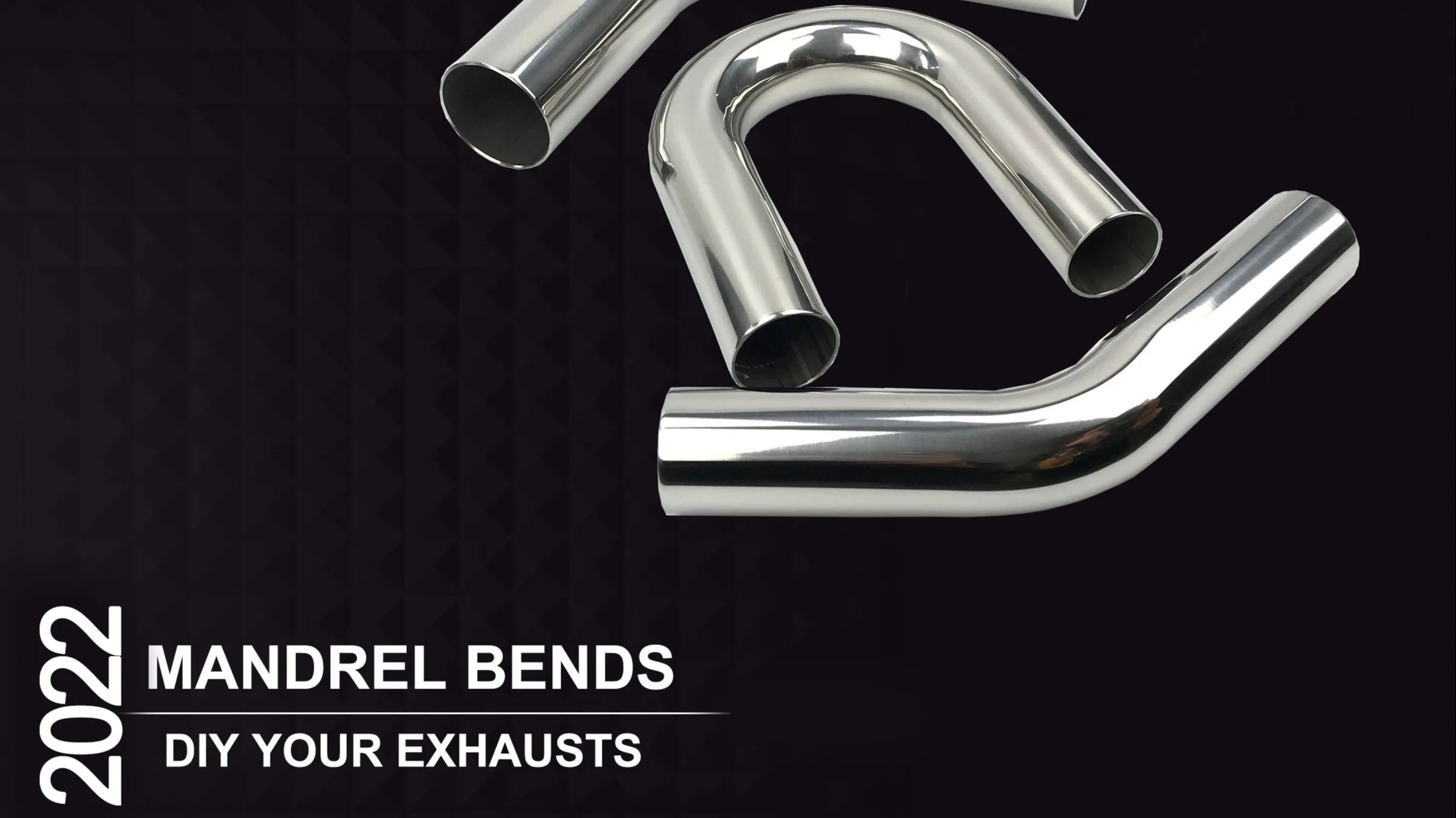 304 Stainless Steel Exhaust Fabrication Mandrel U Bends With 45 Degree