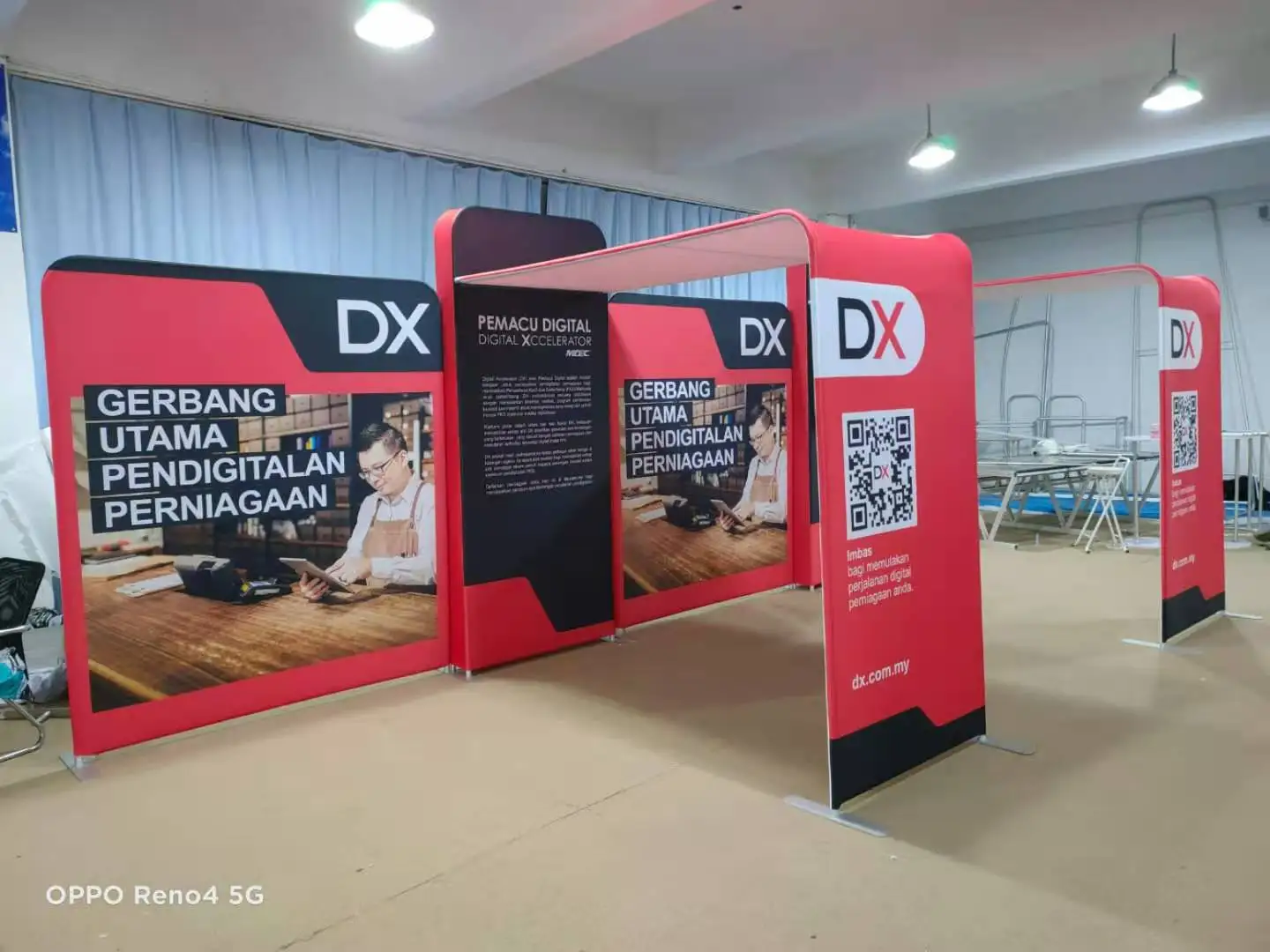 3x6 Portable Advertising Trade Show Equipment Aluminum Exhibition Booth