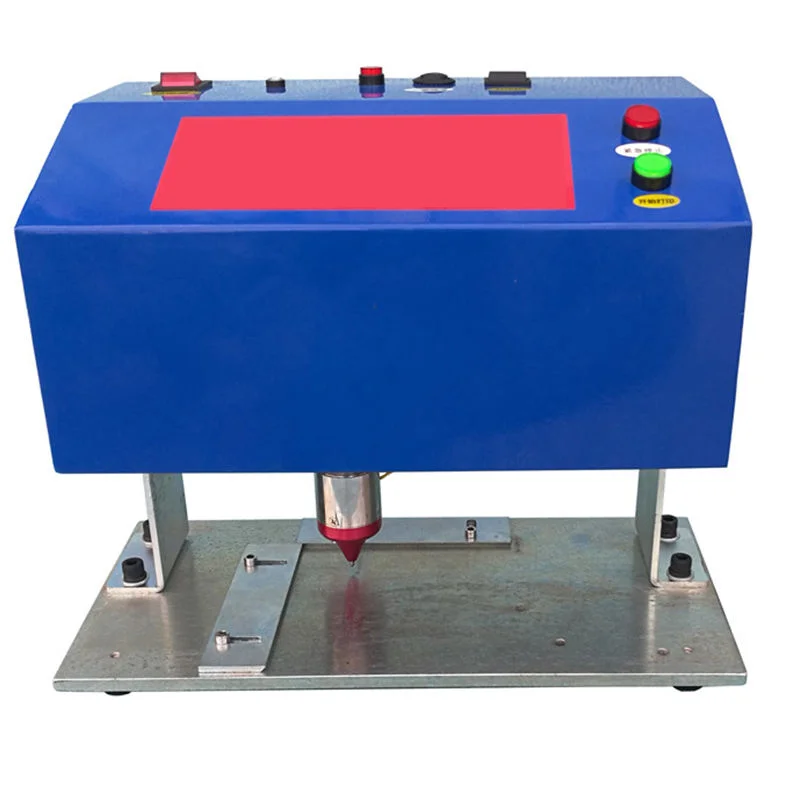 TEBAK Portable Battery Powered Metal Engraving Machine Touch Screen Chassis Number Marking Tool