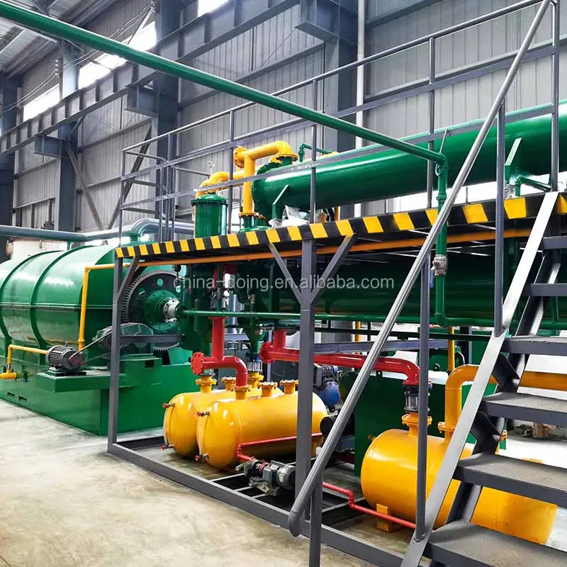 2023 Profitable Small Waste Plastic Pyrolysis Plant Recycling Plant Plastic to Diesel Fuel Oil Pyrolysis Machine