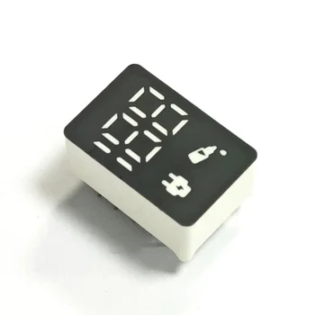 Custom 7 Segment LED Display for Electric Shaver Battery Level Indicator and Timer Function