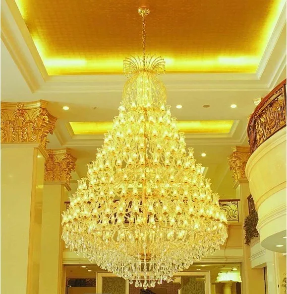 MEEROSEE Traditional Chandelier Classic Large Home Fancy Light for Hotel Villa MD87103