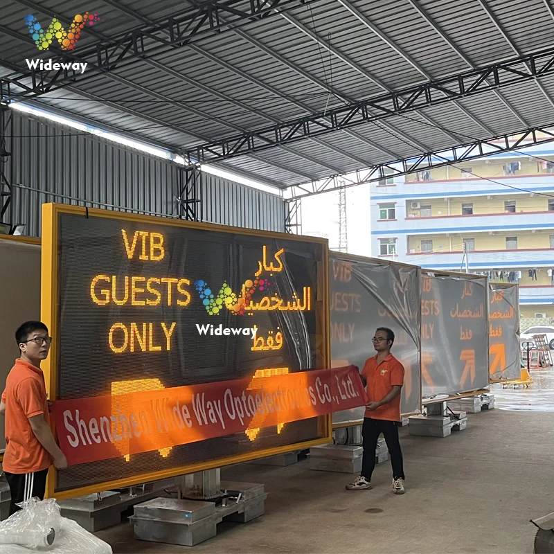DOT Certified Variable Message Signs VMS Trailer Displays