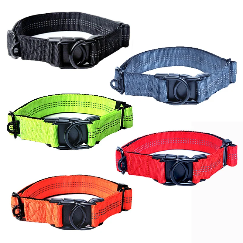 reflective breakaway dog collar