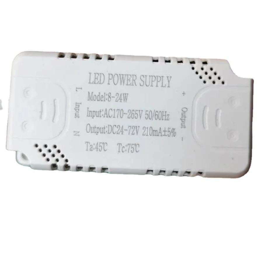 Constant Current LED Driver 20W 24W 30W 36W 300mA 60-120V PCB Board with Out Case for High Power LED Chip Light