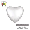 Cuore bianco metallizzato
