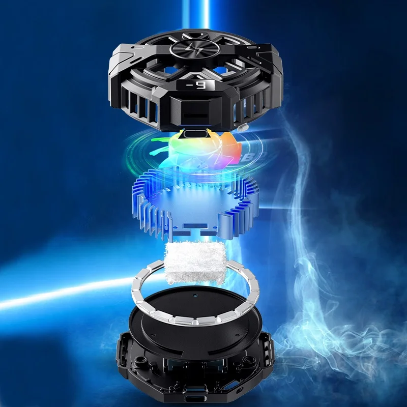 Portable Fan Type C USB Mobile Phone Cooling Small Fan Cooling Fan for Mobile Phone Memo Cell Phone Radiator