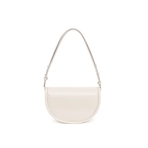 Fancy Real Leather Women Shoulder Bag Fashion Designer Half Moon Women Genuine Leather Handbag