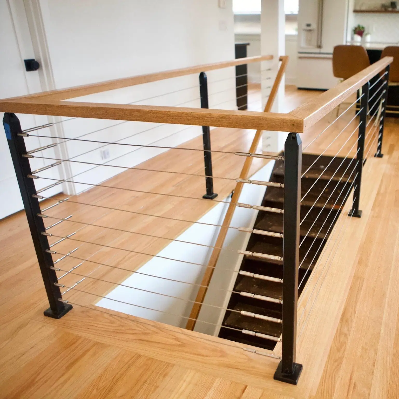 Anti-rust Easy Assembly Aluminium Railing System Cable Railings Outdoor ...