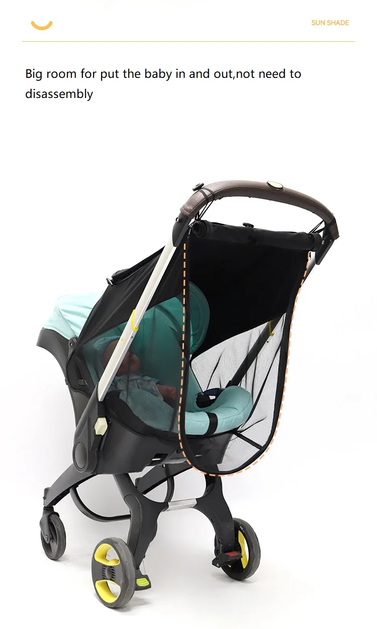 Doona Baby Stroller Sun Shade /sun Canopy 360 Degree Protect The Baby Away From Sun And Mosquito