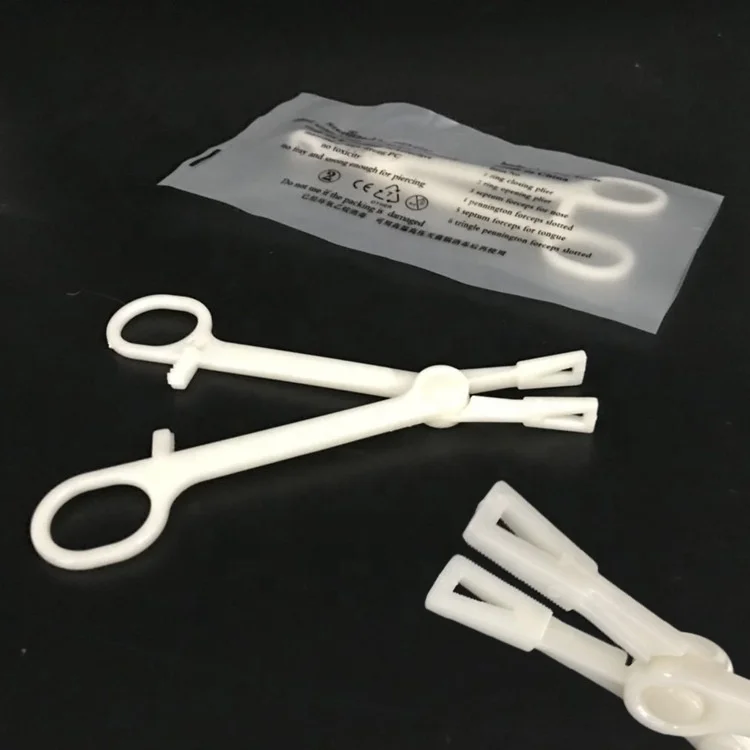 Diverse Tattoo Supply Piercing Dermal Forceps & Tool Set – Hemostats, Pliers, Ring Openers, Surgical Steel