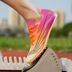 Cross-Border Training Sports Competition Running Shoes Track Field Carbon Board Seven Nail Shoes for Men