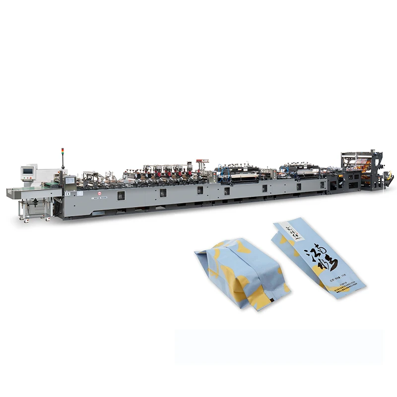 Multi-Function Laminated Center Sealing 3-Side Seal Bag Making Machine