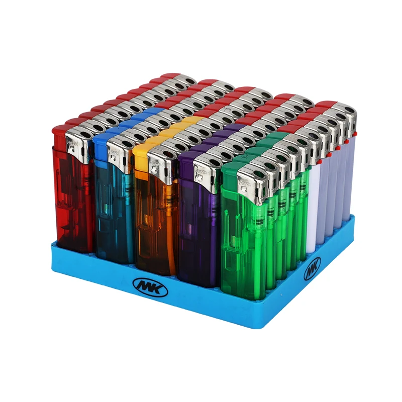 gas cigarette Electronic Gas Cigarette Smoking Lighter Modern Plastic Gas Lighter Display  Box Sea Cigarette Camping Lighters