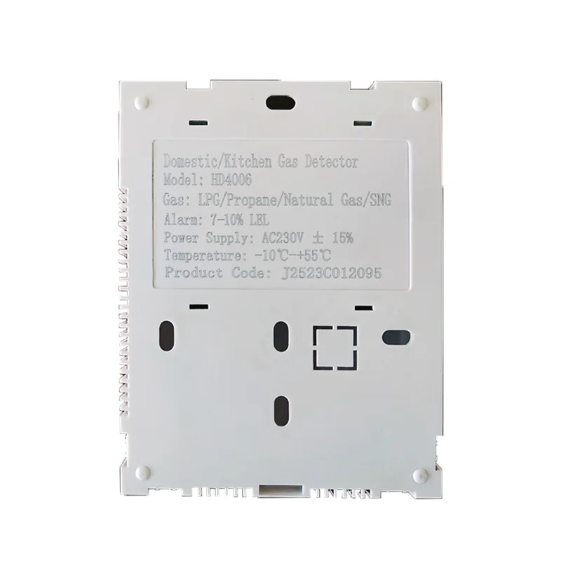 HD1000 Kitchen Gas Detector with Relay and Valve for LPG Butane Propane Natural Gas Leak Alarm From Factory