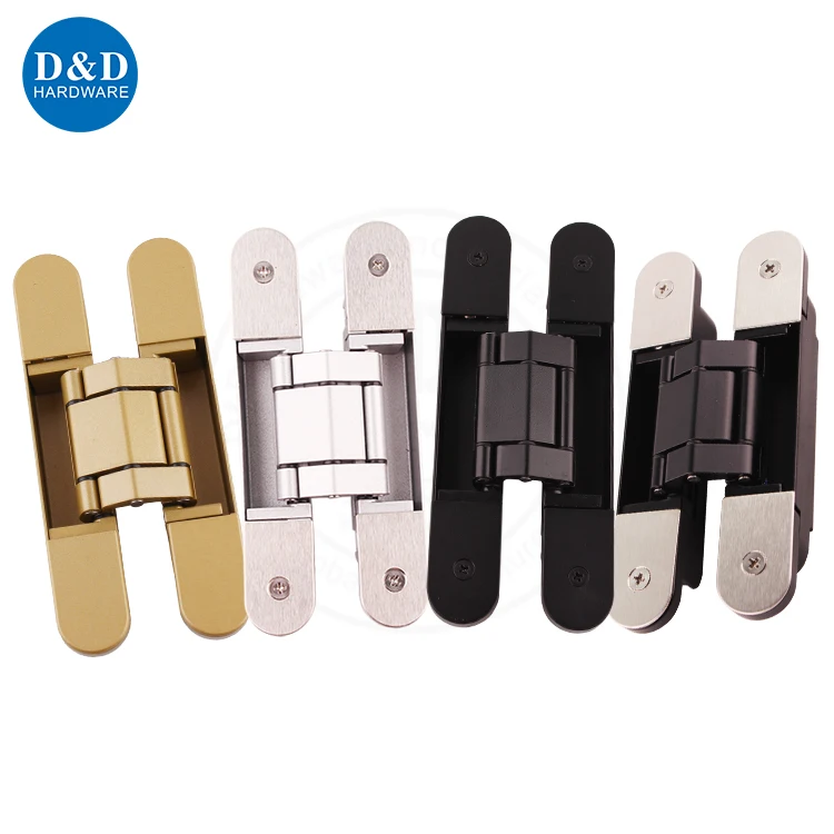 SS Building Hardware Zinc Alloy Concealed Invisible Hinge Wooden Hidden Door Hinges