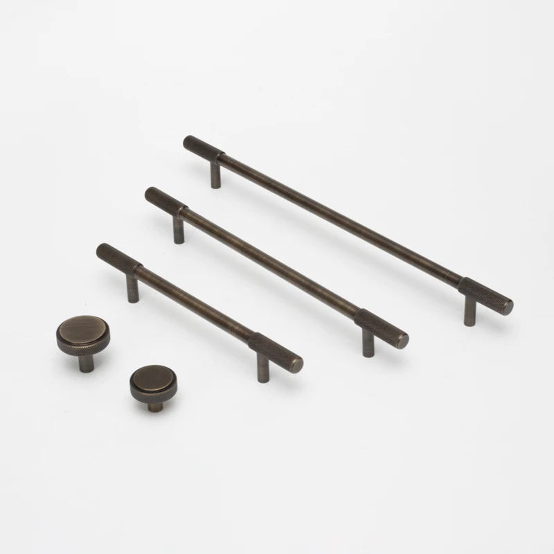 Lot De 12 Poignées De Tiroir FKI Hardware Group - Laiton Massif - JALADERA