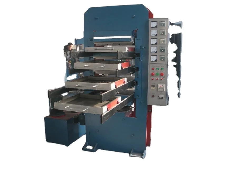Semi-Automatic Rubber Vulcanizing Press Machine /Rubber Tile Making Machine