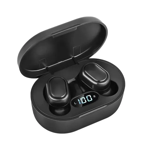 E7S TWS Earphone True Wireless Stereo Earbuds with LED Display and Waterproof Design