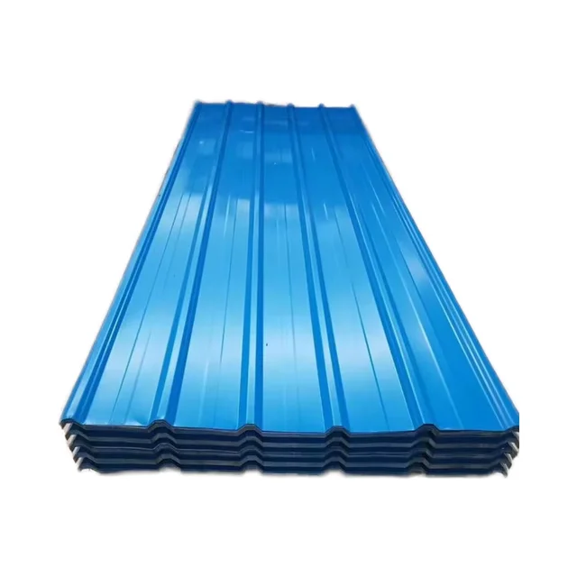 Pre coated galvanized steel roof panel Q195 Q235 colored coated corrugated board for construction