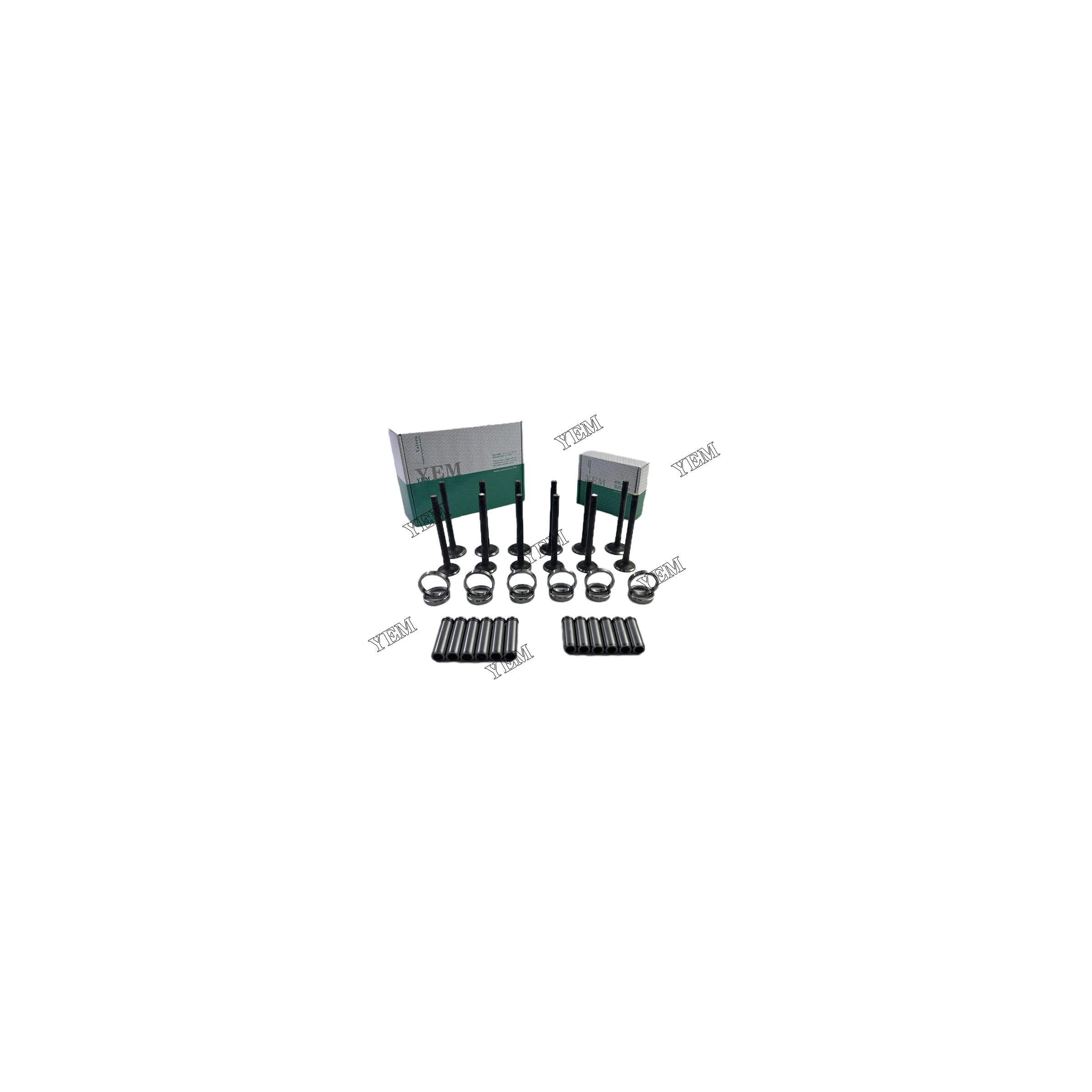 Machinery S2800 V1100 V1200 V1305 Valve Guide Seat Set for Kubota Genuine Engine Parts
