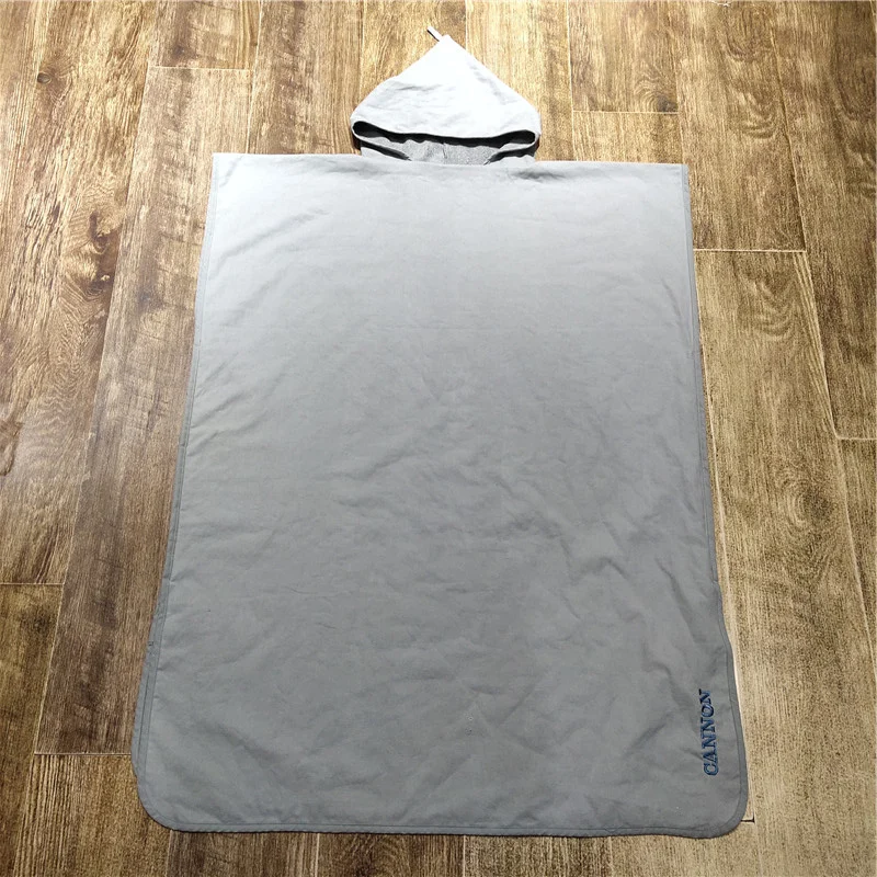 Custom Organic Bamboo 500gsm Poncho supplier