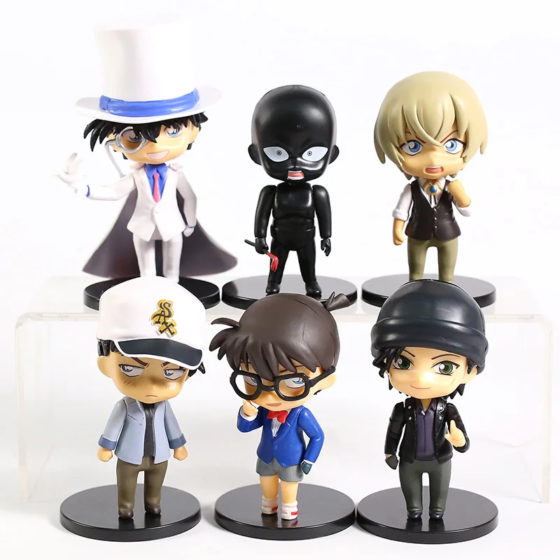 Detective Conan Anime Figure - 6PCS/SET Model Toy for Kids